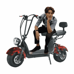 Megawheels – CocoHarley 60V Fat Tyre Scooter Red