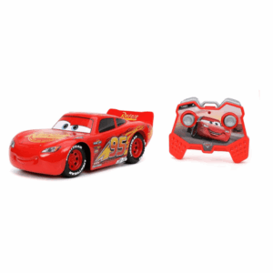 Alternative view of Disney Pixar Cars 1:24 Lightning McQueen RC Remote Control Car 2.4 GHz Red