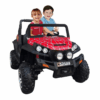 Kids Off Road Polaris Double Seater Monster Jeep Spyder Ride On Car Red
