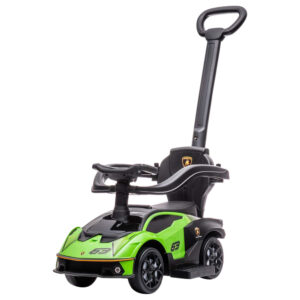 Lamborghini Push Car with Handle – Green-LB-661L