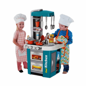 Talented Chef Super Cooking Funny Toy 49 Pieces Play Plastic Kitchen Toys