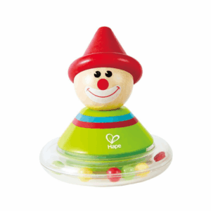 Hape Roly-Poly Ralph | Colorful Wobble & Play Clown Balance
