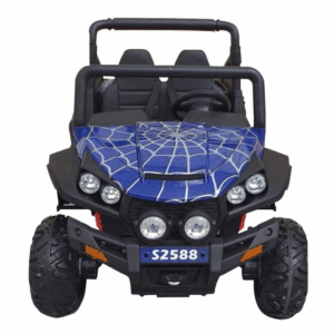 Alternative view of Kids Ride On Electric Off Road Polaris Double Seater Monster Jeep – Blue