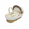 Kinder Valley Palm Moses Sleeping Basket - Cream Tiny Ted