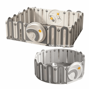 Foldable Baby - Playpen Large Play Yard Fence For Toddlers Safety Gate