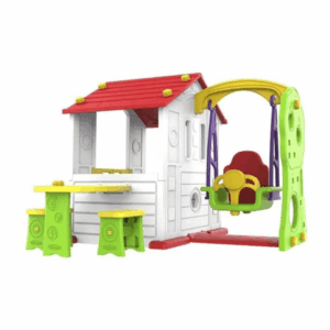 Alternative view of Sun N Shine Playhouse W/ Swing, Picnic Table & Chairs
