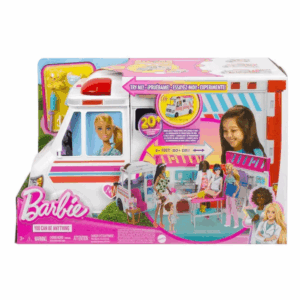 Mattel Games – Barbie Care Clinic Doll Playset - 20pcs