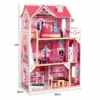 Luxury 3-Story Princess Wooden Dollhouse