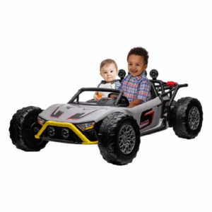 Alternative view of 24V Super Slash Monster 2-Seater Ride-On Car – Grey