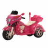 Lots-O’ Bear Electric Ride-On Motorbike – Pink Edition
