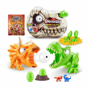 Alternative view of Smashers – Dino Island T Rex Battle Playset – Medium S1