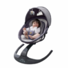 Electric Baby Rocker with Canopy Safety Harness & Soothing Motion