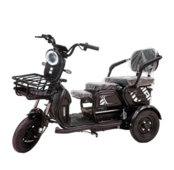 3-Wheel Electric Mobility Scooter with Basket & Seat for Kids & Adults
