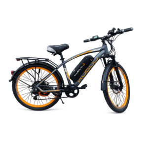 KUGOO Electric Mountain Bike – Powerful Foldable E-Bike with Removable Batter