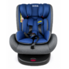 Jovikids 360° Rotating Baby Car Seat with 5-Point Safety Harness – Blue & Grey