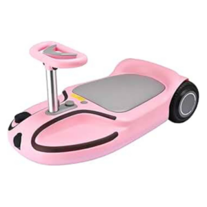 Kids Pink Wiggle Car Ride-On Swing Car | Drift Scooter for Kids UAE