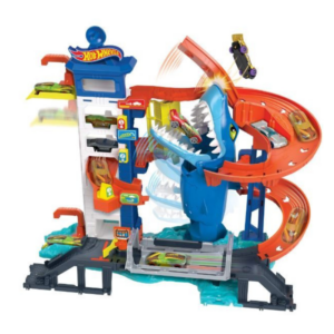 Alternative view of Hot Wheels Attacking Shark Escape Trackset