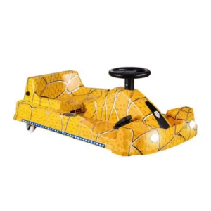 Top Gear Drift Scooter Yellow TG-04-36V | Electric Drift Scooter with Bluetooth & LED Lights