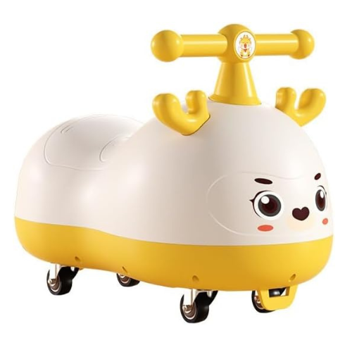 Peanut Shape Wiggle Car for Kids – Cute Ride-On Toy Car