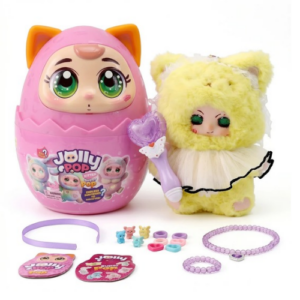 Jolly Pop Kitten Surprise Egg – Cute Collectible Doll with Surprise Accessories