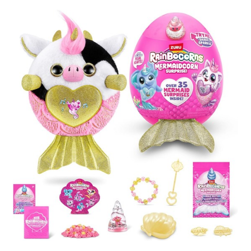 ZURU Rainbocorns Mermaidcorn Surprise Egg – Over 35 Mermaid Surprises