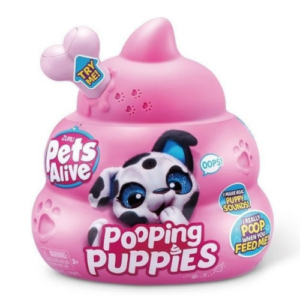 Pets Alive Pooping Puppies Plush Toy – Interactive Puppy with Realistic Puppy Sounds